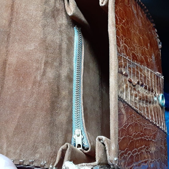 Alligator purse,vintage but new - Picture 3 of 3